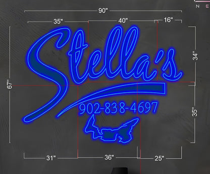 Stella's | LED Neon Sign