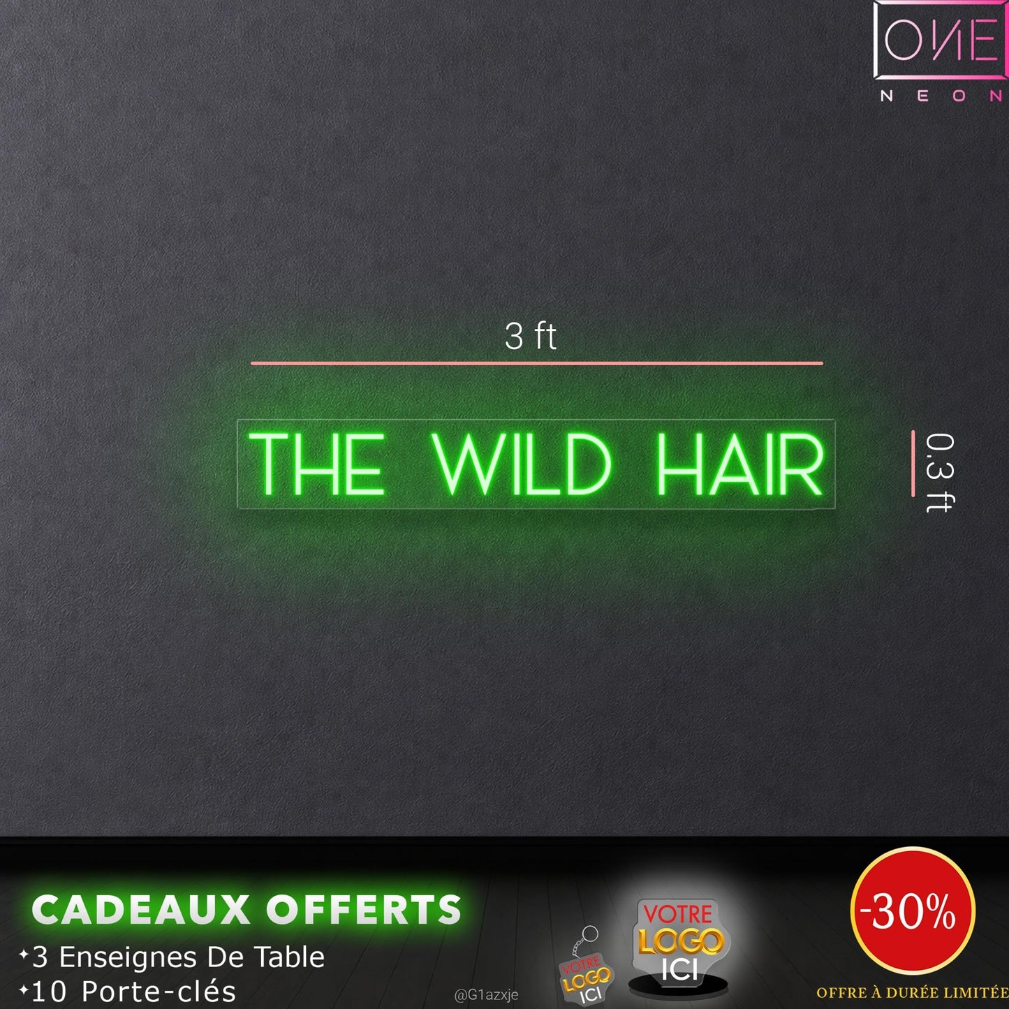 THE WILD HAIR | LED Neon Sign