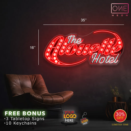 The Alouette Hotel | LED Neon Sign (3 signs)