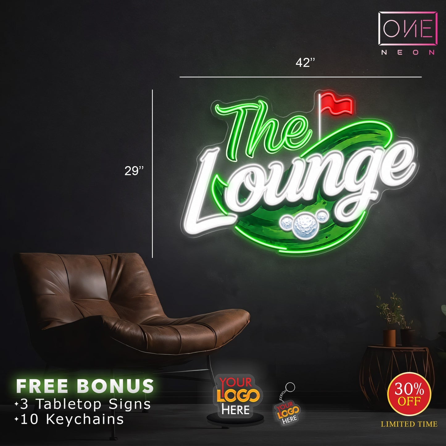 The Lounge | LED Neon Sign