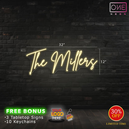 The Millers | LED Neon Sign
