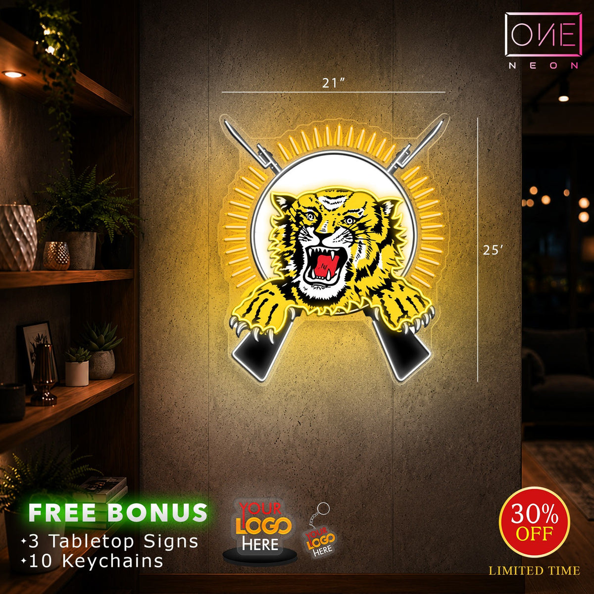 Sri Logo | LED Neon Sign (express shipping)