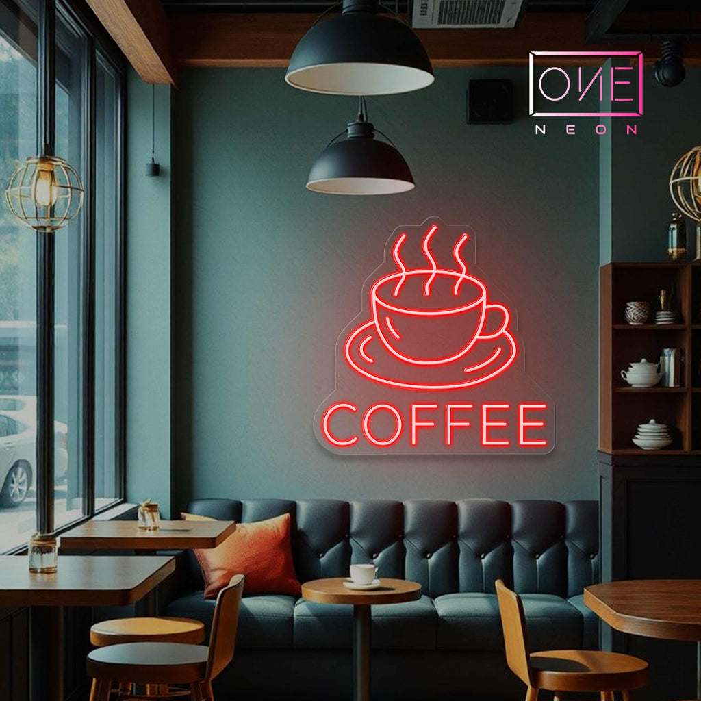 Hot Coffee Led Neon Sign