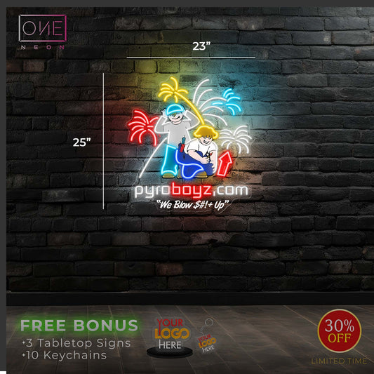 PYROBOYZ | LED Neon Sign
