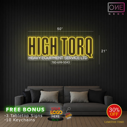 HIGH TORQ | LED Neon Sign