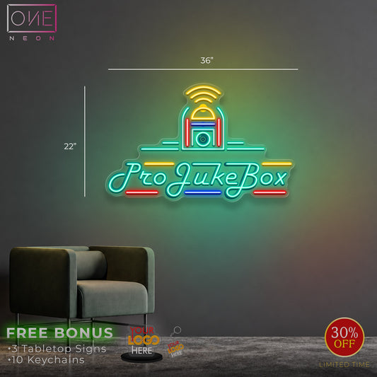PRO JUKE BOX | LED Neon Sign