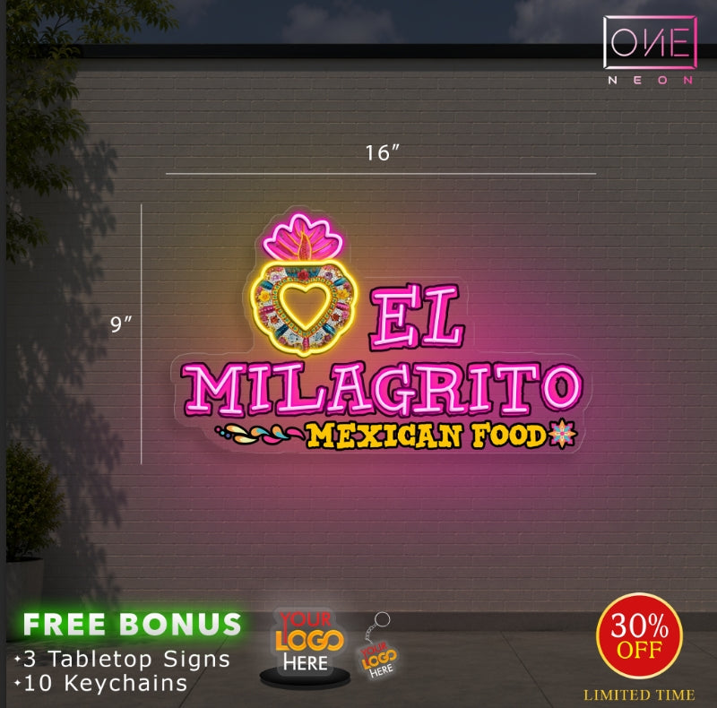 I LOVE MÉXICO | LED Neon Sign