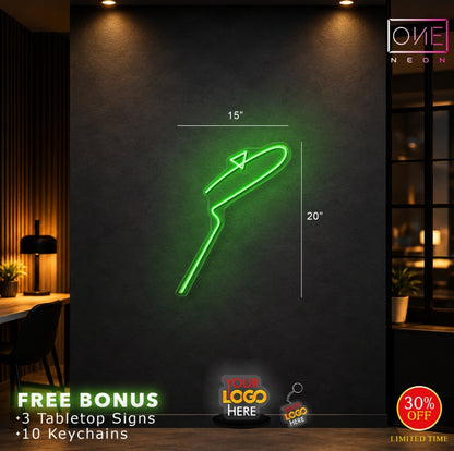 Enseigne lumineuse LED néon Queen Billiard Artwork