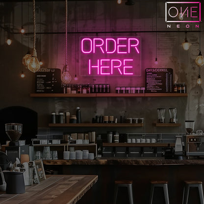 Commande ici Enseigne Néon LED